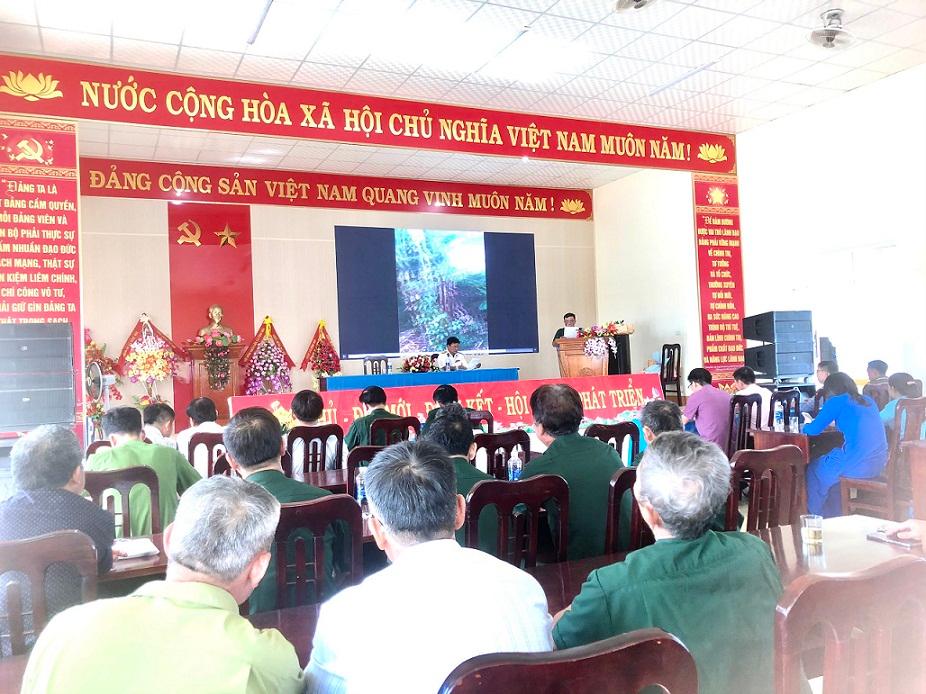 Vĩnh Hòa: Ra mắt CLB Cựu Chiến binh làm kinh tế