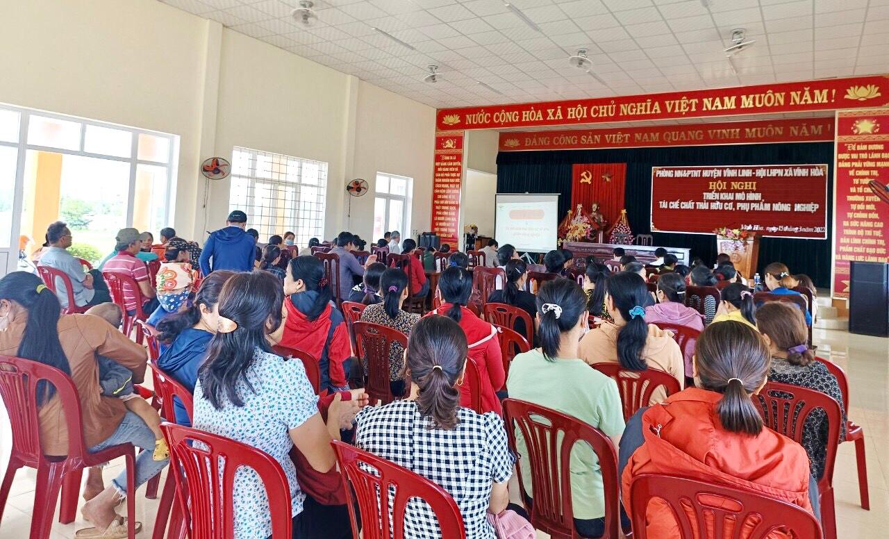 Hội nghị triển khai mô hình tái chế chất thải hữu cơ, phụ phẩm nông nghiệp