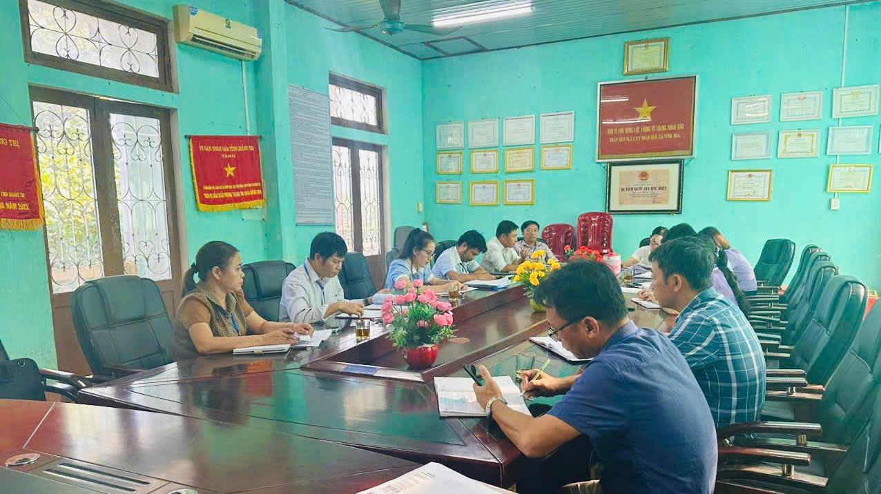 Vĩnh Hoà: Kiểm tra công tác CCHC năm 2024